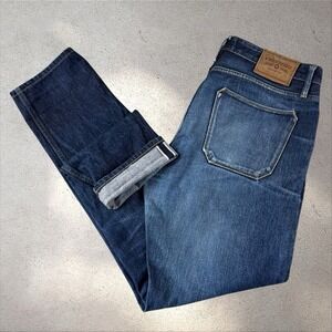 Freenote Cloth Portola Denim Jeans Size 33 Japanese Denim Selvedge Button Fly